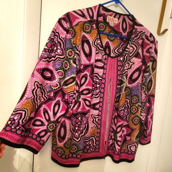 Vintage R & K Originals Open Front Jacket - Picture 1 of 9